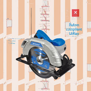 Wholesale INTOUGH 2400W 235mm 220-240V Professional Heavy Duty Wood Working Electric Circular <b>Saw</b> with 87mm Cutting Depth - Product Image 3