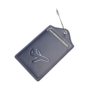 Cá Nhân Hoá Tùy Chỉnh Máy Bay Va Li Nhãn Hành Lý Thẻ Với Kim Loại Vòng <span class=keywords><strong>2025</strong></span> Hot Bán Chính Hãng Da Du Lịch Hành Lý Thẻ - Product Image 3