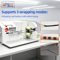 Máquina Automática para Encintado de Cables Turing TR-303XL con Envoltura Completa/Por Puntos/Multisegmento, Fuente de Alimentación 220V/110V
