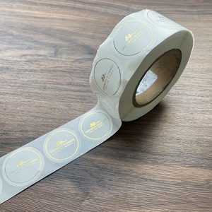 Autocollant rond personnalisé avec logo en feuille d'or, étiquette adhésive imprimée avec motif floral, autocollants adhésifs pour boutique de fleurs, emballage cadeau - Product Image 4