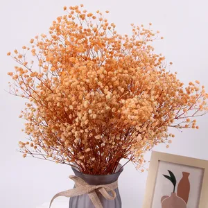 Ramo <span class=keywords><strong>de</strong></span> 120g <span class=keywords><strong>de</strong></span> Flores Secas <span class=keywords><strong>de</strong></span> Baby Breath Coloridas, Arreglo Floral <span class=keywords><strong>de</strong></span> Baby Breath con Tacto Real para Decoración <span class=keywords><strong>de</strong></span> Bodas y Hogar - Product Image 2