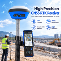 Penerima GNSS RTK Presisi Tinggi dengan IMU Tilt Survey, Kamera Ganda, dan Laser Stakeout AR untuk Survei Tanah
