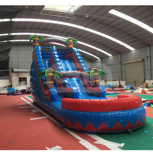 Toboggan gonflable commercial de <span class=keywords><strong>la</strong></span> Chine <span class=keywords><strong>palmier</strong></span> tropical jungle - Product Image 5