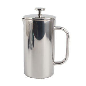 Cafetera Francesa de 34 oz (1 Litro), Cafetera de Acero Inoxidable Aislada y Resistente, Cafetera Francesa - Product Image 1