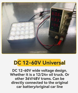 Siêu sáng 4 inch 60W 20 <span class=keywords><strong>LED</strong></span> làm việc ánh sáng Combo chùm lũ lái xe đèn cho máy xúc kỹ thuật xe xẻng xe tải - Product Image 6