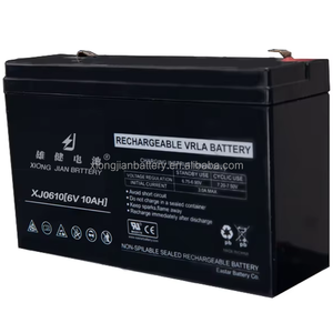 Xiongjian <span class=keywords><strong>แบตเตอรี่</strong></span>ตะกั่ว75Ah แบบชาร์จได้<span class=keywords><strong>6V</strong></span> 10Ah 12V สำหรับรถบรรทุกรถยนต์รถจักรยานยนต์ราคาโรงงาน - Product Image 1
