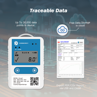 Perekam Data Suhu Kelembaban Lokasi Real-Time 4G IoT Multiguna untuk Rantai Dingin dengan Sensor Getaran dan Cahaya