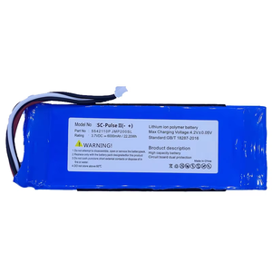 Batería de Repuesto 5542110P JMP200SL P5542100-P de Alta Potencia 3.7v 6000mAh para Altavoz Bluetooth <span class=keywords><strong>JBL</strong></span> Pulse 2 Pulse 3 - Product Image 2