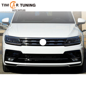 Kit Carrozzeria Auto di Fabbrica Adatto per Tiguan 2018-2021, Griglia Paraurti Anteriore Stile R, Compatibile con Tiguan 2018+ - Product Image 6