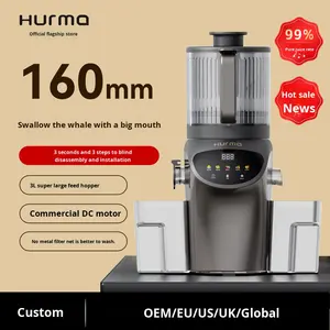 Robot culinaire, extracteur de jus lent, séparation pulpe-jus, calibre extra-large, mini presse-agrumes domestique, portable, automatique, 3L - Product Image 3