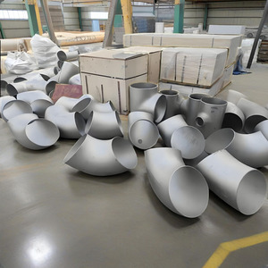 Thép không gỉ khuỷu tay 90 độ ASME b16.9 dài bán kính sch40 bán kính 1D áp lực cao mông hàn uốn cong cho thực phẩm đồ uống - Product Image 3