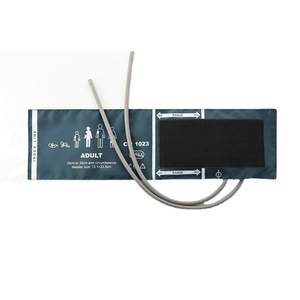 Brassard de tensiomètre Mercury - Brassard de tensiomètre double tube pour adulte - Tissu en nylon vert - Tensiomètre non invasif - Product Image 1