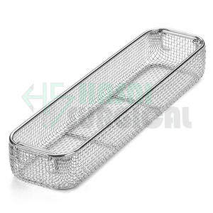 Bandeja de Malla con Asas Desmontables, Instrumentos de Acero Inoxidable - Product Image 2