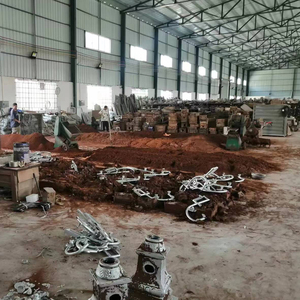 Décoration de jardin Lampe de jardin antique en fonte forgée américaine Poteau étanche IP65 Vintage Post Lamp - Product Image 4