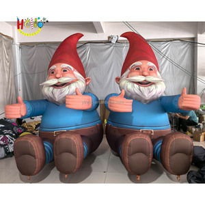 Décoration de jardin gonflable de Noël, gnome de Noël pour l'extérieur - Product Image 2