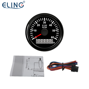 Tachymètre numérique ELING <span class=keywords><strong>Compteur</strong></span> REV <span class=keywords><strong>Compteur</strong></span> RPM Jauge 52mm 85mm avec <span class=keywords><strong>compteur</strong></span> horaire avec rétro-éclairage pour Excavator - Product Image 6
