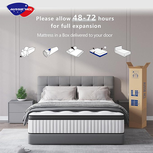 Bọt cuộn lên nệm không thấm nước Túi cuộn dây Nữ Hoàng Nệm bao gồm bảo vệ <span class=keywords><strong>Gel</strong></span> Bộ nhớ Bọt Túi mùa xuân nệm - Product Image 6