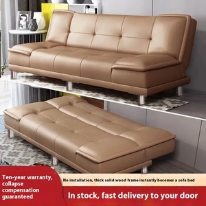 Nuevo Modelo 2025, Sofá Cama <span class=keywords><strong>de</strong></span> <span class=keywords><strong>Madera</strong></span> Maciza <span class=keywords><strong>de</strong></span> Doble Uso, Estilo Japonés, Plegable para Espacios Pequeños, para Apartamentos, Dormitorios, Casas <span class=keywords><strong>de</strong></span> Alquiler - Product Image 3