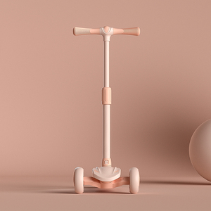 Trottinette Enfant en Plastique Écologique Légère à 3 Roues Clignotantes pour Enfants de 3 à 8 Ans - Fournisseur Chinois - Product Image 6