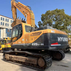 Excavadora Casi Nueva de 20 Toneladas 220lc-9s, Maquinaria Pesada Coreana Hyundai 220LC-9S, Excavadora Usada con Retroexcavadora en Venta - Product Image 4