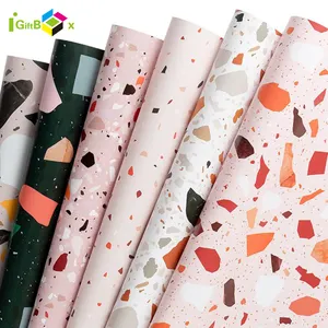 Christmas Packaging Rolling Paper Tissue Paper High Quality Creative Custom Gift Wrapping Paper Roll