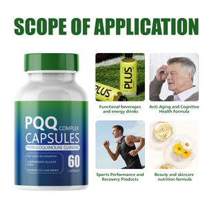Services OEM : Capsules de PQQ (Pyrroloquinoline Quinone) – Compléments Alimentaires <span class=keywords><strong>Coenzyme</strong></span> <span class=keywords><strong>Q10</strong></span> - Product Image 2