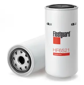 Filter Hidrolik Fleetguard Spin-on Hf6521 Hf6523 untuk <span class=keywords><strong>Excavator</strong></span> Truk Suku Cadang Alat Berat - Product Image 1