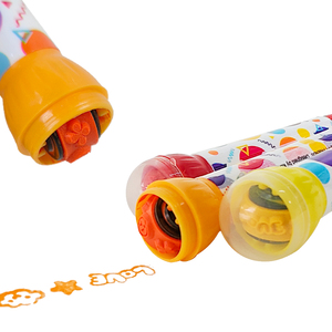 Para niños Paquete de 5 Do A Art 6-Pack Rainbow 10 Color <span class=keywords><strong>Bingo</strong></span> Dot 8 Marcador de sello doble de doble punta lavable - Product Image 1