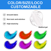 Compresse froide et chaude réutilisable, masque pour les yeux en gel, compresse de glace pour les yeux gonflés, les cernes et les poches sous les yeux