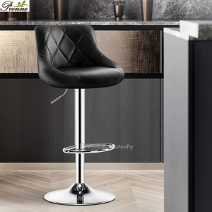 Nouveau design, tabourets <span class=keywords><strong>de</strong></span> bar confortables et pivotants avec hauteur <span class=keywords><strong>de</strong></span> chaise et dossier - Product Image 2