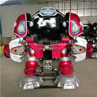 Wahana Robot Berjalan Gila di Pusat Perbelanjaan, Wahana Robot Iron Man untuk Anak-Anak