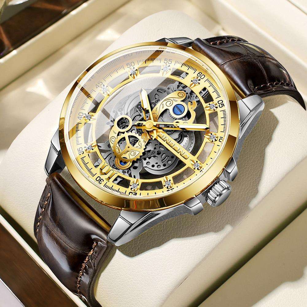 Bracelet en cuir marron 1