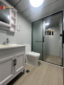 Cabine Apple préfabriquée et maison conteneur modulaire Villa pour salon ou appartement Prix sur terrain inutilisé pour hôtels - Product Image 6