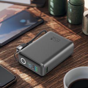 Customized Mini Portable Big Capacity Power Station Wholesale Price TFT Display Built Cable O E M 20000mAh Fast <b>Charging</b> Ultra - Product Image 4