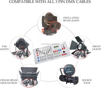 Console d'éclairage DJ Disco pour mariage, fête, KTV, prix d'usine, 240 lumières de scène, contrôleur DMX512