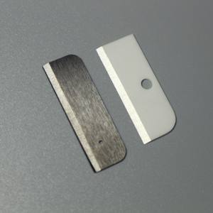 Lame de rasoir en céramique Meliray Escape <span class=keywords><strong>Evasion</strong></span>, couteau, coupe-papier, feuille noire, grise, blanche, céramique industrielle en zircone - Product Image 3