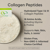Peptides de collagène OEM-Supplément hydrolysé de protéines en poudre de collagène de type 1 et 3 pour une peau, des ongles et des articulations saines
