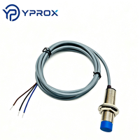 YPROX YP- untuk Sensor Proximitas Induktif Tahan Minyak Tinggi Jarak Deteksi 8-12mm Tahan Debu Tahan Air 3-Kabel NPN/PNP NO/NC