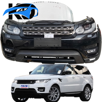 Pièce d'origine pour voiture, kit de pare-chocs avant LR045038, radiateur, phare LED, ensemble de coupe-nez, bouche avant pour Range Rover Sport 2014-2022