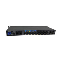 Convertisseur Artnet Dmx et amplificateur DMX avec contrôleur d'éclairage RDM 8 ports Artnet sortie 8x512 4096 canaux