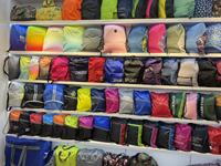 Sac à dos unique de couleur unie avec cordon de serrage, sac de sport en maille pour filles et garçons, doublure légère en polyester, idéal pour la gym et l'entraînement sportif, OEM ODM