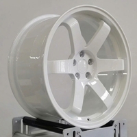 Nouvelles jantes monobloc forgées 1 pièce JDM personnalisées 18-23 pouces 5x112/114.3/120, revêtement poudré, design concave, en alliage d'aluminium de course