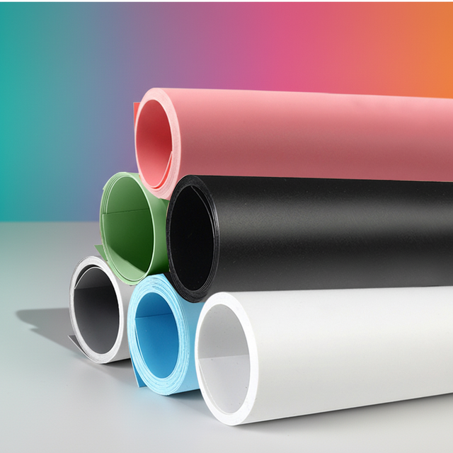 150*200cm Photo Studio PVC Backgrounds Matt Photography Product Props Backdrops for Photographers White Black for Food Jewelry