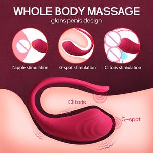 Penggetar jarak jauh untuk pasangan, aplikasi Mini nirkabel telur Dildo kendali jarak jauh dengan celana dalam G Spot untuk pasangan - Product Image 4