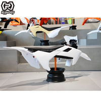 HSWN 50cc 70cc 90cc 110cc 250CC Ensemble de pièces en plastique Pit Dirt Motor Bike Hus Carénage Kits Garde-boue Scooter Accessoires