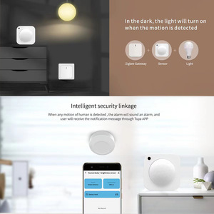 Tuya Smart <b>Light</b> <b>Sensor</b> Infrared Motion Detector Wifi Battery Powered Surface Mounted <b>For</b> Smart Home Lighting Control - Product Image 3