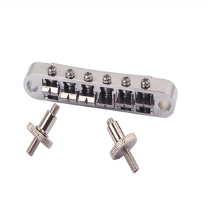 CNC עיבוד מותאם אישית בס גשר 4-מחרוזת 5-חור התאמת ציוד Badass בס שחור - Product Image 6