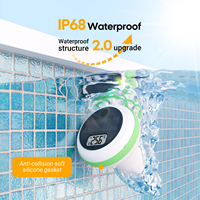 Ensemble de thermomètre solaire pour piscine INKBIRD IBS-P04R 300m IP68 Détecteur de température de l'eau TDS EC 3 en 1 Moniteur de qualité de l'eau