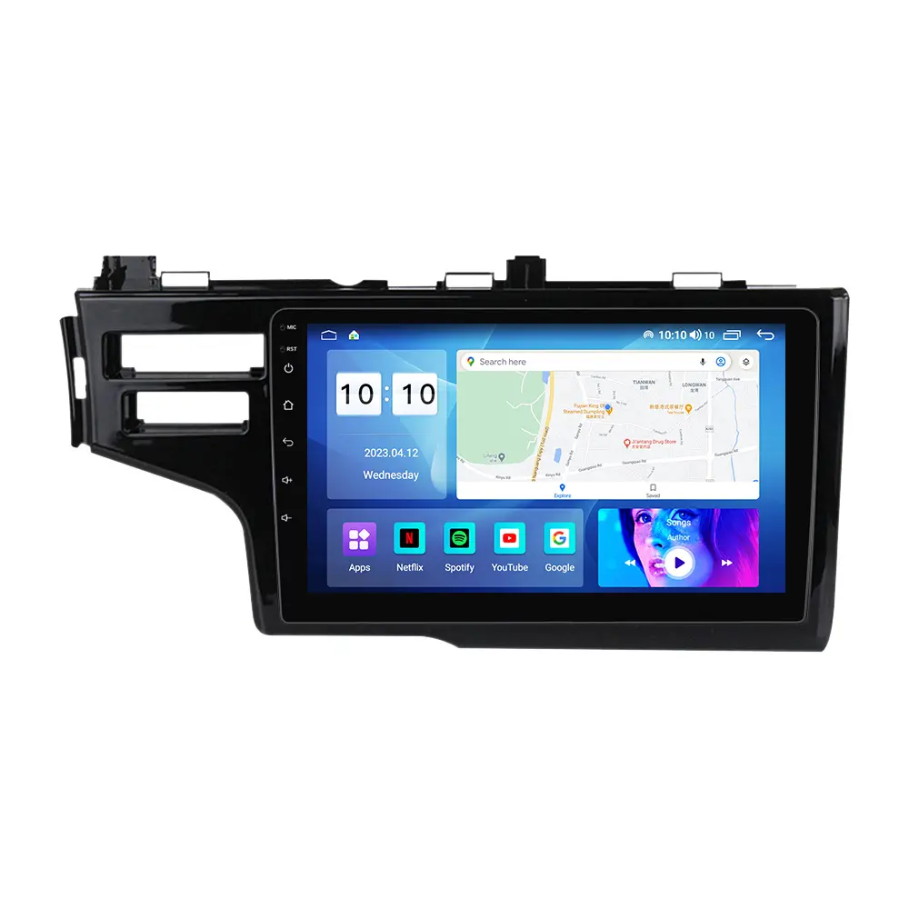 MEKEDE MS android car multimedia auto radio car audio system For Honda jazz fit 2014-2020 support SWC BT