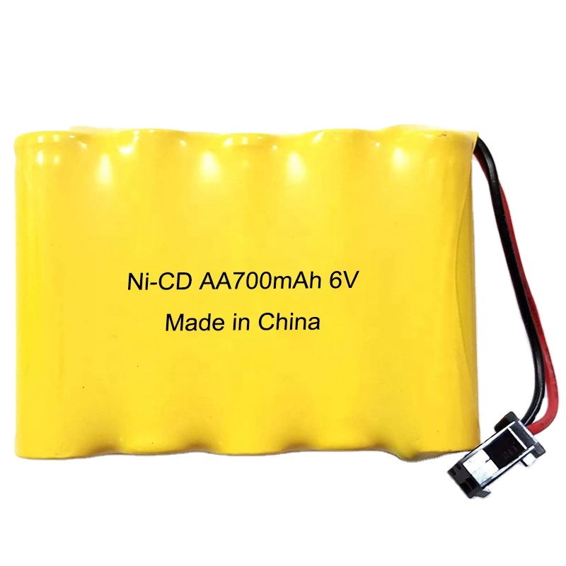 Voiture RC RC camion remplacement 6v 700mah AA batterie rechargeable batteries nickel cadmium (nicd)